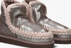 zilveren mou vachtlaarzen eskimo 18 met