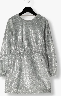 zilveren nik & nik mini jurk tanvi dress
