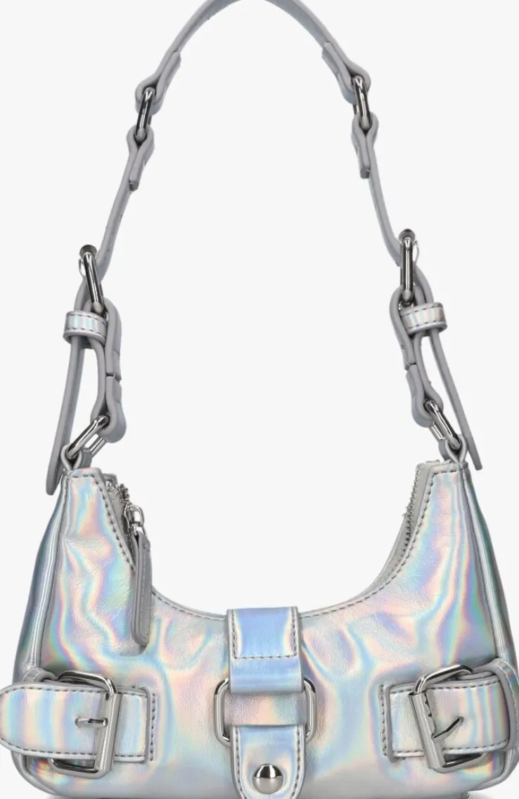 zilveren núnoo schoudertas palma recycled cool