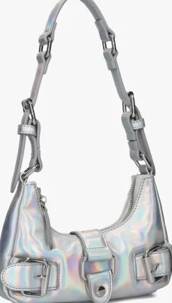 zilveren núnoo schoudertas palma recycled cool