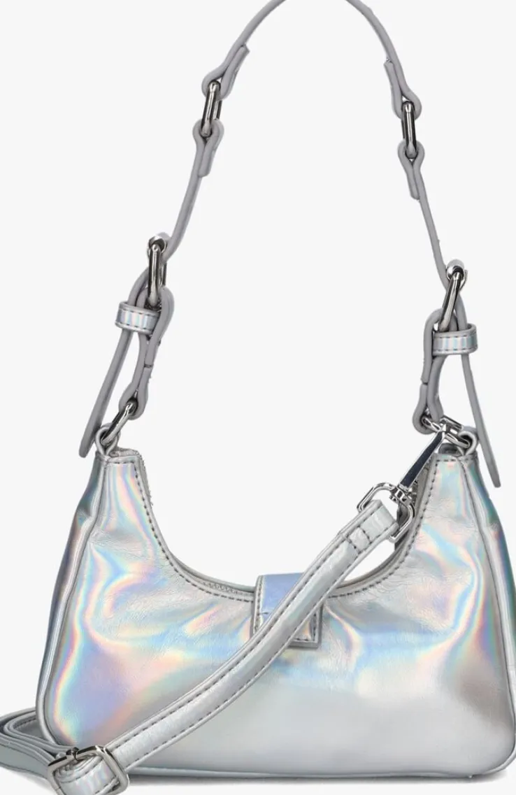 zilveren núnoo schoudertas palma recycled cool