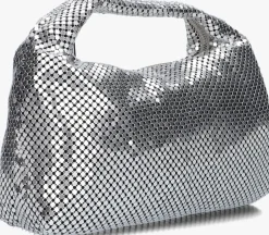 zilveren núnoo schoudertas dandy metal