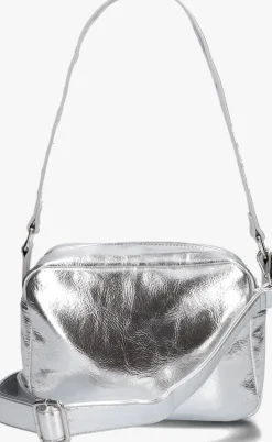 zilveren núnoo schoudertas ellie recycled