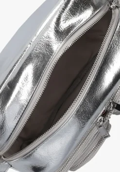 zilveren núnoo schoudertas ellie recycled