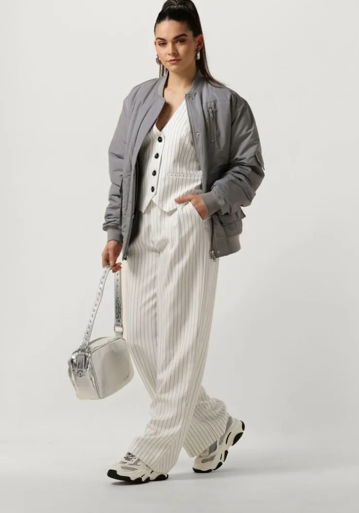 zilveren núnoo schoudertas ellie recycled