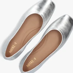 zilveren notre-v ballerina's 08-311