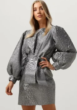 zilveren notre-v mini jurk nv-brigit mini dress