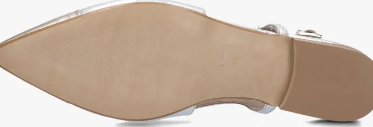 zilveren notre-v slingbacks 08-235