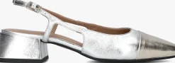 zilveren notre-v slingbacks 08-224