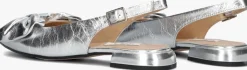 zilveren notre-v slingbacks 12261