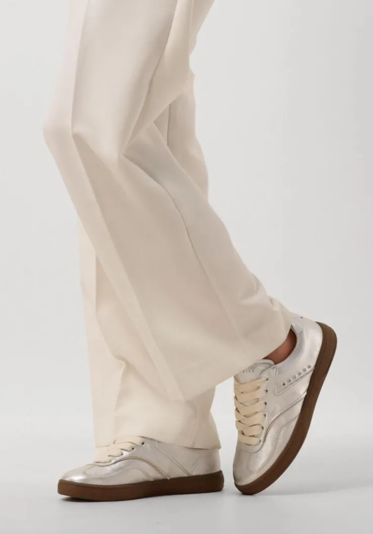 zilveren nubikk lage sneakers ray owen studs