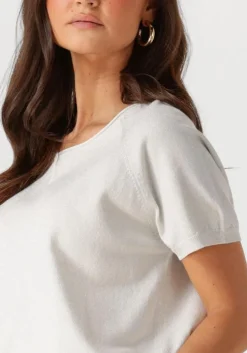 zilveren nukus top anita top lurex