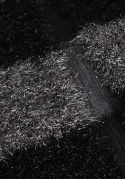 zilveren nukus vest haily cardigan lurex