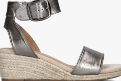 zilveren omoda espadrilles 0577-2
