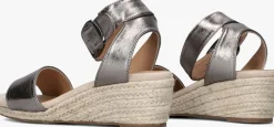 zilveren omoda espadrilles 0577-2