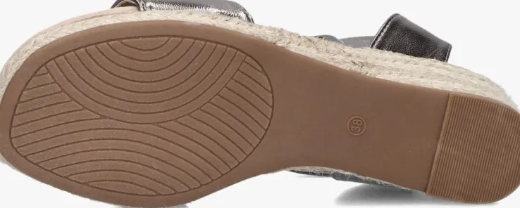 zilveren omoda espadrilles 0577-2