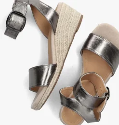 zilveren omoda espadrilles 0577-2