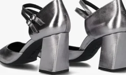 zilveren paul green pumps 3837