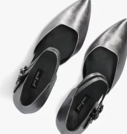 zilveren paul green pumps 3837
