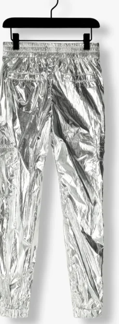 zilveren raizzed cargobroeken naira