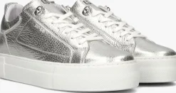 zilveren red-rag lage sneakers 74402