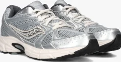 zilveren saucony lage sneakers ride millennium w