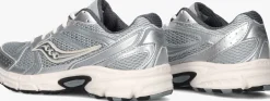zilveren saucony lage sneakers ride millennium w