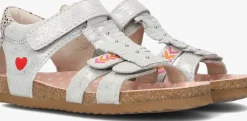 zilveren shoesme sandalen bi23s092
