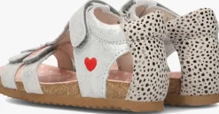 zilveren shoesme sandalen bi23s092