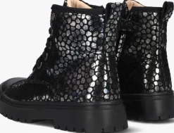 zilveren shoesme veterboots sw23w001