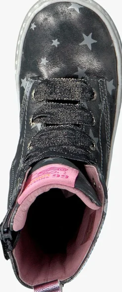 zilveren shoesme veterboots ur7w023