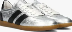 zilveren stefano lauran lage sneakers 1white101