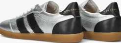 zilveren stefano lauran lage sneakers 1white101