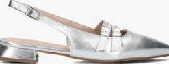 zilveren stefano lauran slingbacks marianna