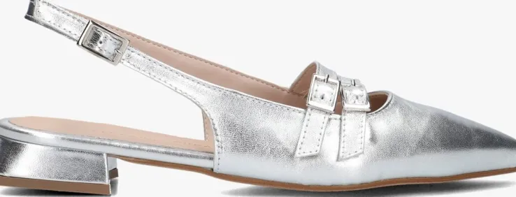 zilveren stefano lauran slingbacks marianna