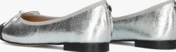 zilveren steve madden ballerina's ellison