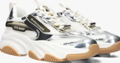 zilveren steve madden lage sneakers possession