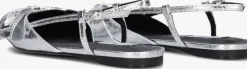 zilveren steve madden slingbacks dazzled