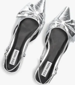 zilveren steve madden slingbacks dazzled