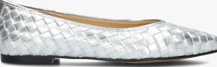 zilveren toral ballerina's magda