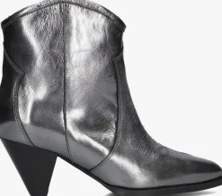 zilveren toral enkellaarsjes cream