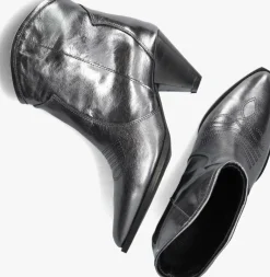 zilveren toral enkellaarsjes cream