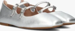 zilveren unisa ballerina's berley