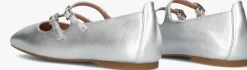 zilveren unisa ballerina's berley