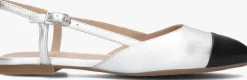 zilveren unisa slingbacks asley