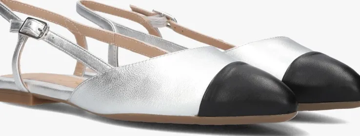 zilveren unisa slingbacks asley