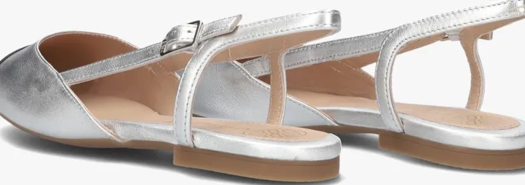 zilveren unisa slingbacks asley