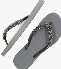 zilveren uzurii teenslippers classic aby