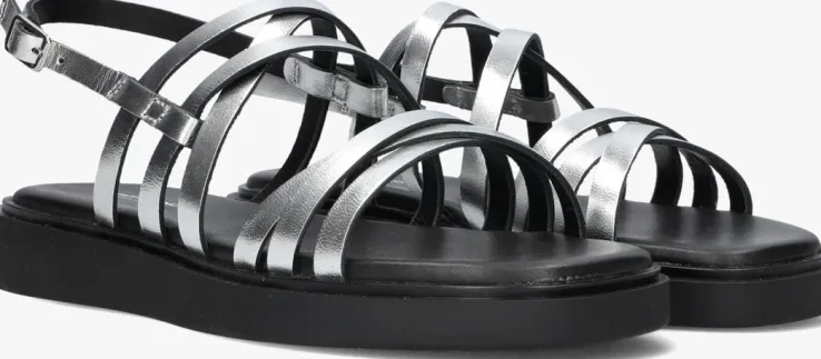 zilveren vagabond shoemakers sandalen connie 583