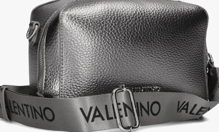 zilveren valentino bags schoudertas pattie camera bag